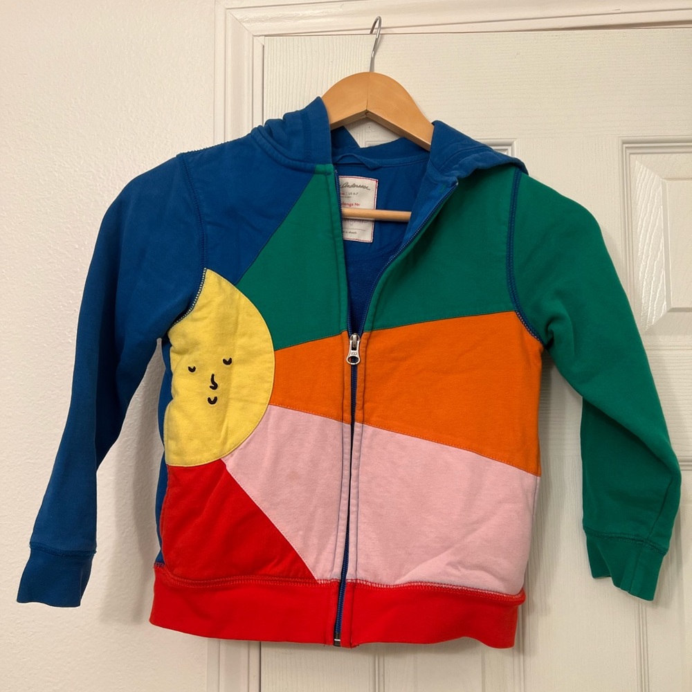 Hanna Andersson Bright Basics Kid Cotton Hoodie